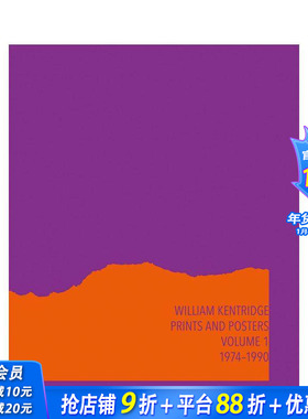 【预售】南非艺术家威廉·肯特里奇：版画邮品目录 William Kentridge 原版英文艺术画册画集 正版进口书
