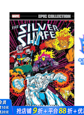 【预售】Marvel漫威 银影侠史诗合集：先驱者的磨难 Silver Surfer Epic Collection: The Herald Ordeal 英文漫画 正版进口书