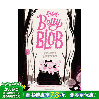 【预售】小不点贝蒂·布卢布：做自己很重要 Itty Bitty Betty Blob 英文儿童插画故事绘本 进口童书