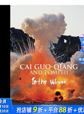 【预售】蔡国强与庞贝 Cai Guo-Qiang and Pompeii 原版英文艺术画册画集 正版进口图书