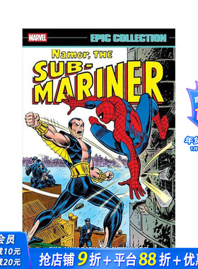【预售】潜水人纳摩 史诗合集：纽约入侵战Namor The Sub-Mariner Epic Collection:The Invasion Of New York英文漫画正版进口书