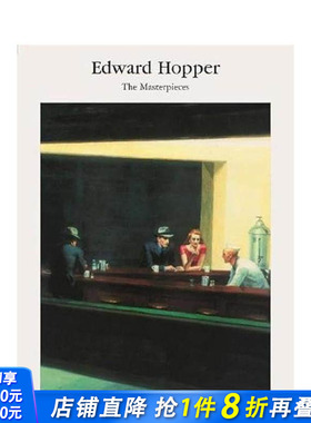 【现货】【Schirmer视觉图书馆】Edward Hopper爱德华·霍普 40张杰作 英文原版艺术画册进口图书