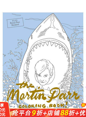 【预售】马丁·帕尔涂色书！ The Martin Parr Coloring Book! 原版英文摄影作品集 正版进口书