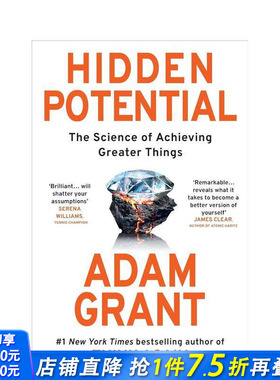 【现货】隐藏的潜力：实现更大成就的科学 Hidden Potential: The Science of Achieving Greater Things 原版英文 正版进口图书