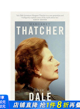 【预售】玛格丽特·撒切尔 Margaret Thatcher 原版英文文学传记 正版进口书