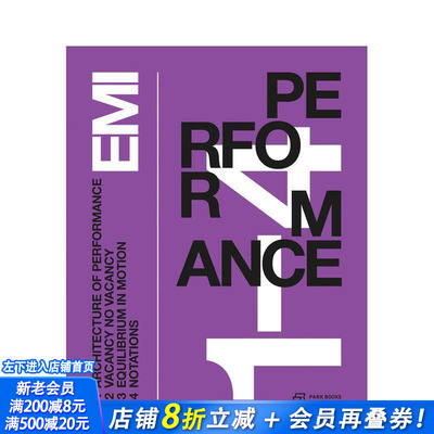【预售】叙事建筑 Performative Architecture 原版英文建筑设计 正版进口书