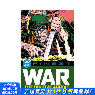 进口书 正版 Five 预售 战争：五头降临 Arrive War Finest 英文漫画书 The 原版 Big