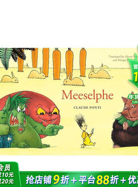 【现货】Meeselphe 法国绘本大师Claude Ponti Meeselphe 英文儿童插画故事绘本 进口童书