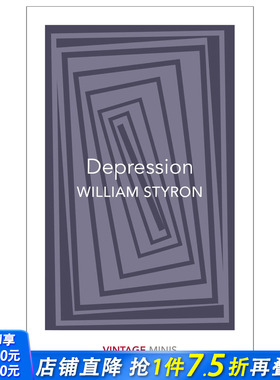 【现货】【Vintage Minis迷你人类学】Depression，忧愁 威廉斯泰伦William Styron作品节选 英文原版小说