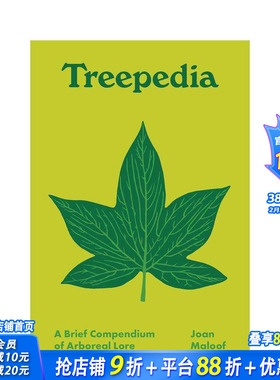 【预售】树百科 【Pedia Books】Treepedia  原版英文社会科学 正版进口书籍 善优图书