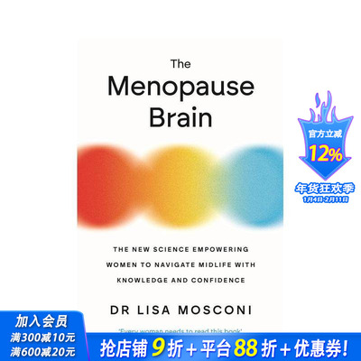 【预售】更年期大脑 The Menopause Brain 原版英文社会科学 正版进口书