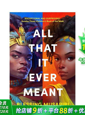 【预售】【入围卡内基写作奖】一切的意义 All That It Ever Meant 12岁+英文小说故事 英语拓展阅读进口书