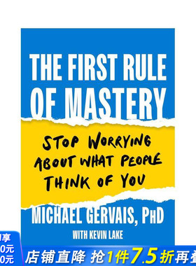 【预售】掌握的第一条规则 The First Rule of Mastery 原版英文商业行销 正版进口图书