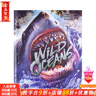 【现货】立体书 WILD OCEANS狂野的海洋 英文原版儿童适合6-12岁【善优童书】