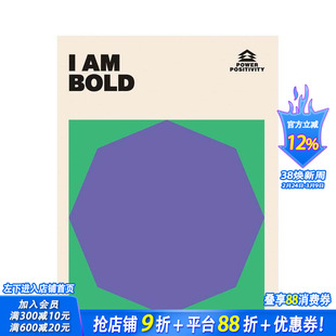 【预售】我无所畏惧 【Power Positivity】I AM BOLD 原版英文生活综合 励志名言袖珍小书 正版进口书