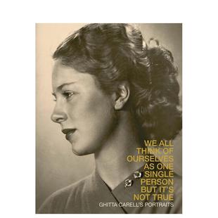 Carell’s 预售 肖像画 正版 进口书 原版 Portraits Ghitta 吉塔?卡雷尔 英文摄影作品集肖像