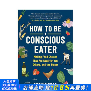 食客 进口书 正版 Conscious 现货 如何成为有意识 Eater How 英文餐饮生活美食 原版