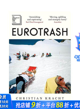 【预售】【2025年国际布克奖入围作品】欧洲败类 Eurotrash 原版英文文学小说 公路旅游小说 正版进口书