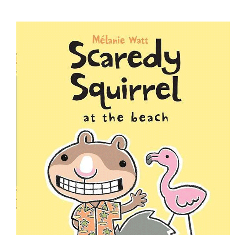 【多册选拍】胆小鬼松鼠去海边/去露营/看医生/交朋友【Scaredy Squirrel】at the Beach 趣味故事 3-6岁英语英文儿童进口绘本