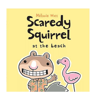 【现货多册选拍】胆小鬼松鼠去海边/去露营/看医生/交朋友【Scaredy Squirrel】at the Beach 趣味故事 3-6岁英语英文儿童进口绘本