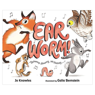 【现货】Ear Worm! 耳朵里的小虫子 英文原版 进口原版 3岁以上 精准儿童绘本 Jo Knowles