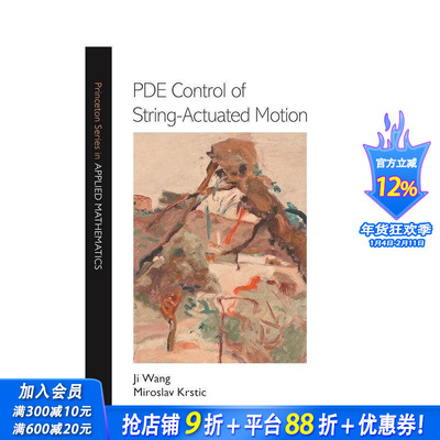 【预售】弦动运动的PDE控制 PDE Control of String-Actuated Motion 原版英文社会科学 正版进口书