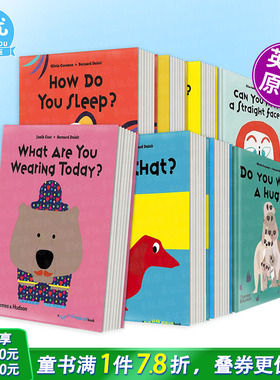 【现货多册选拍】互动拉玩书：你今天穿什么/这个还是那个?/你怎么睡的?What Are You Wearing Today?英文儿童趣味英语早教绘本书