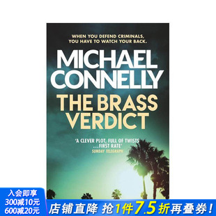 ：Netflix 进口书 正版 The 预售 黄铜判决 Brass 林肯律师 畅销惊悚剧 英文 第一季 Verdict 米奇·哈勒系列第二册