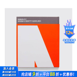 【现货】手册2：企业形象设计指南 Manuals 2 Design & Identity Guidelines 原版英文综合设计 正版进口书