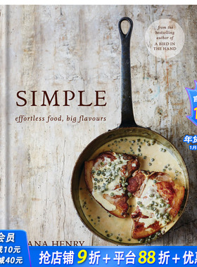 【现货】SIMPLE: effortless food, big flavours，简单：小食谱，大美味 英文原版餐饮图书