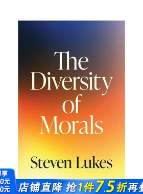 【预售】道德的多样性 The Diversity of Morals 原版英文社会科学 正版进口书