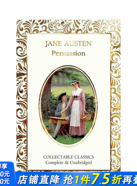 【现货】英文原版 劝导 【Flame Tree Collectable Classics】Persuasion 英文小说 正版进口书籍 善优图书