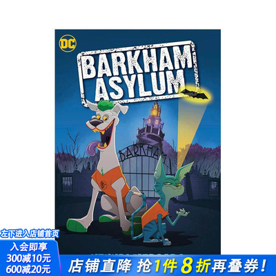 【预售】巴卡姆疯人院 Barkham Asylum 原版英文漫画书 正版进口书