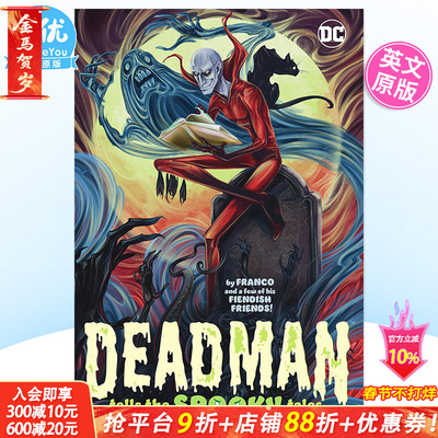 【预售】英文漫画 死人说书 Deadman Tells the Spooky Tales 图像小说 正版进口书籍 DC comic 善优图书
