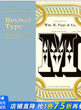 【现货】Revival Type: Digital typefaces inspired by the past，复兴字体：灵感源于过去的数码字体设计