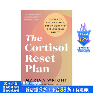 【预售】皮质醇重置计划:五步减压、减肥、重拾活力 The Cortisol Reset Plan 原版英文生活综合 正版进口书