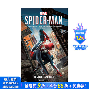 【现货】英文原版小说 神奇蜘蛛侠：敌意收购 游戏官方前传 Marvel SPIDER-MAN: Hostile Takeover 正版进口书籍 善优图书