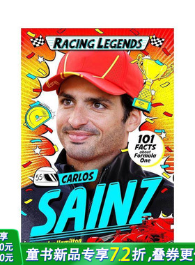 【预售】【赛车传奇】卡洛斯?塞恩斯 【Racing Legends】Carlos Sainz 英文儿童插画故事绘本 进口童书