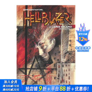【预售】约翰-康斯坦丁：地狱使者 杰米德拉诺合集 卷1 John Constantine  Hellblazer by Jamie Delano Omnibus英文 正版进口书