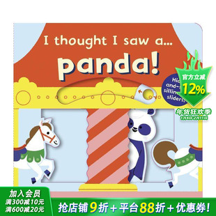 【现货】我想我看到了一个…熊猫! I Thought I Saw A... Panda! 英文儿童插画故事绘本 进口童书