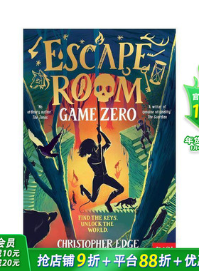 【预售】【获奖作者Chrisher Edge】密室逃生 Escape Room: Game Zero 英文小说故事 英语拓展阅读进口书