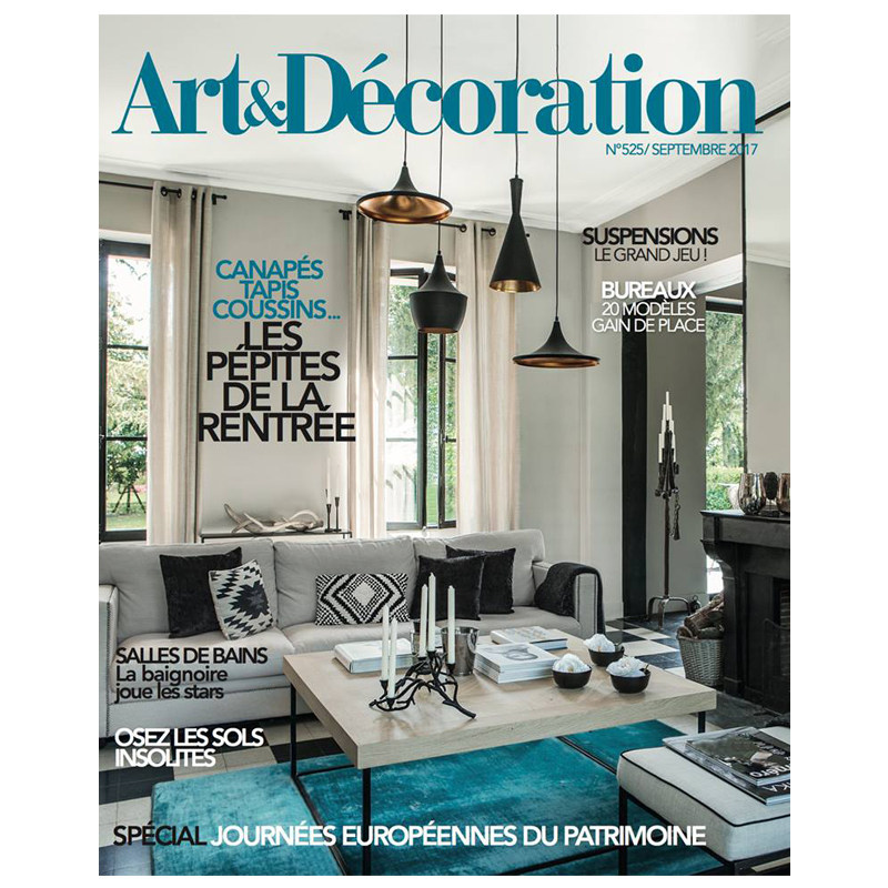 订阅 Art & Decoration 艺术与装饰 法国法文原版 建筑室内设计杂志 年订9期 B043 年订9期