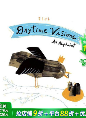 【预售】白天的景象 Daytime Visions 英文儿童插画故事绘本 进口童书