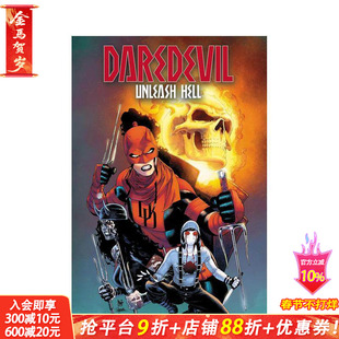 【现货】夜魔侠：地狱倾巢 - 血戮版 Daredevil: Unleash Hell - Red Band 原版英文漫画书 正版进口书