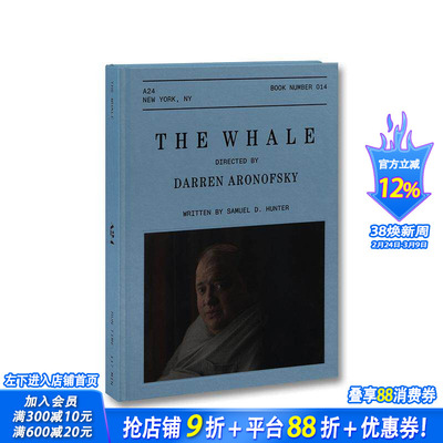 【预售】【A24电影剧本集】龙虾 【A24 Screenplay Collection】The Whale Screenplay Book 原版英文生活 正版进口书