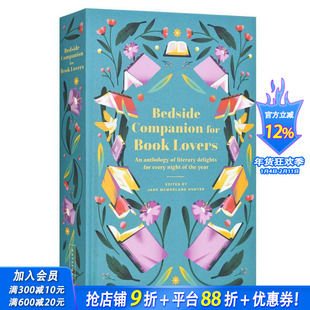 【预售】书籍爱好者的睡前读物 【Bedside Companion】 For Book Lovers 原版英文文学散文 正版进口书