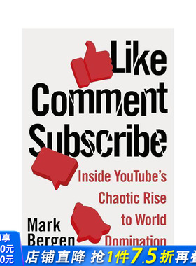 【预售】点赞、评论、订阅 Like  Comment  Subscribe 原版英文商业行销 正版进口书