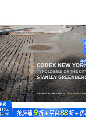 【预售】纽约法典：城市类型学 Codex New York 原版英文摄影作品集 正版进口书
