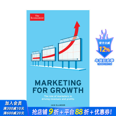 【现货】英文原版 促进增长的营销 Marketing for Growth 英文人文社科 正版进口书籍