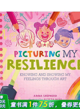 【预售】【正念艺术疗愈】描绘韧性 【All the Colours of Me】Picturing My Resilience 英文儿童插画故事绘本 情绪管理 进口童书